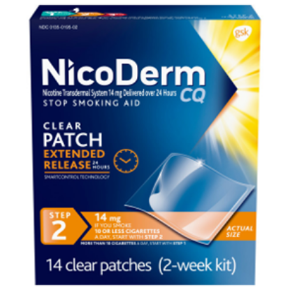 Picture of NICODERM PATCH 14MG 1X14