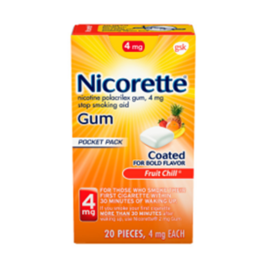 Picture of NICORETTE FRUIT CHILL 4MG 20