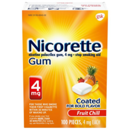 Picture of NICORETTE GUM FC 4MG 100