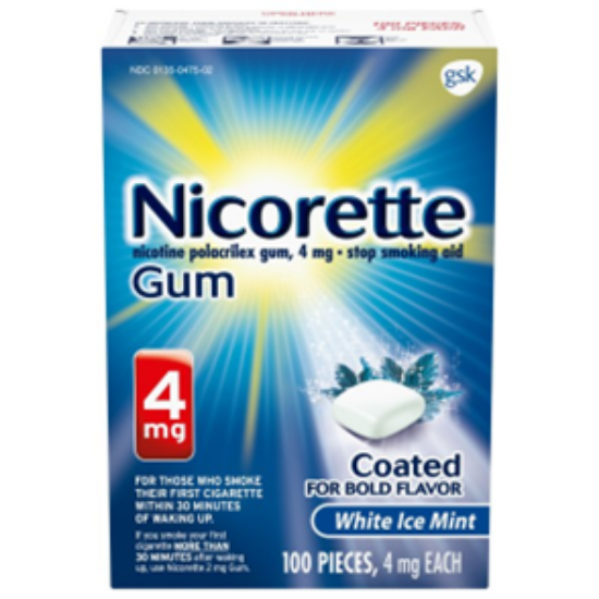 Picture of NICORETTE GUM ICE MINT 4MG 100