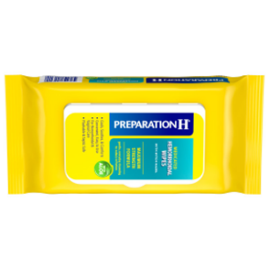 Picture of PREPARATION H MEDICATED WIPES REFILL PACK 48CT