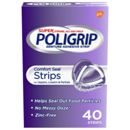 Picture of SUPER POLIGRIP COMFORT SEAL STRIPS 40