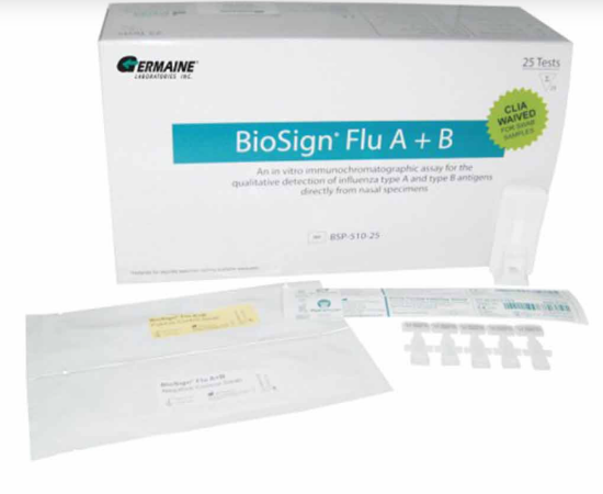 Picture of FLU TEST A & B PAC 25