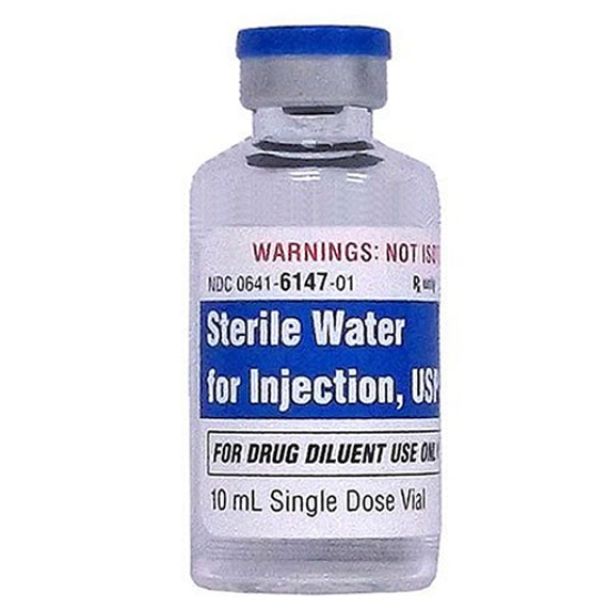 Picture of WATER, STERILE INJ CL 10X10ML