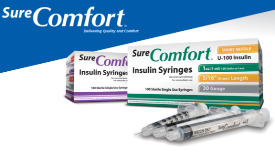 Picture of SYRINGE 29G 1/2 1/2CC 100 SURE COMFORT