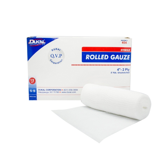Picture of GAUZE ROLLED 4 2-PLY ST    12