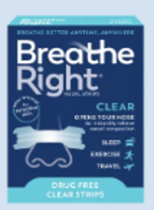 Picture of BREATHE RIGHT CLEAR SMALL/MEDIUM 30 - Alternate NDC