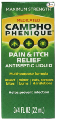 Picture of CAMPHO-PHENIQUE ANTISEPTIC LIQUID .75OZ - Alternate NDC