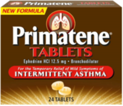 Picture of PRIMATENE TABLET 24 - Alternate NDC