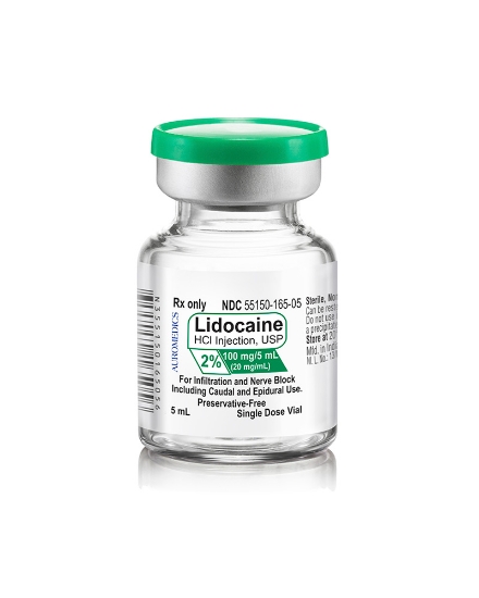 Picture of LIDOCAINE HCL 2% LOCAL 100MG PFS 10X5ML