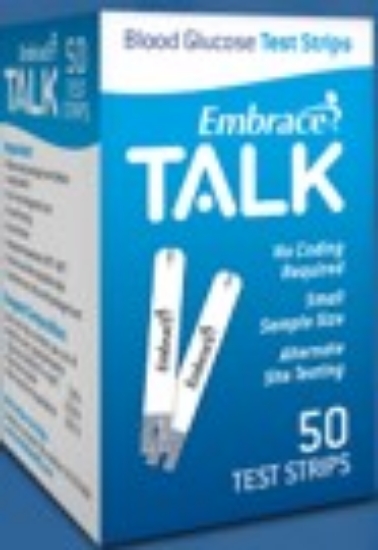 Picture of EMBRACE TALK TEST STRIPS 50
