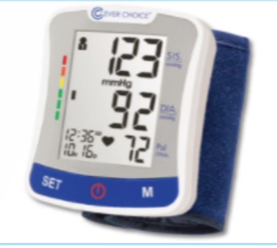 Picture of CC AUTO BLOOD PRESSURE WRIST MONITOR (1586W)