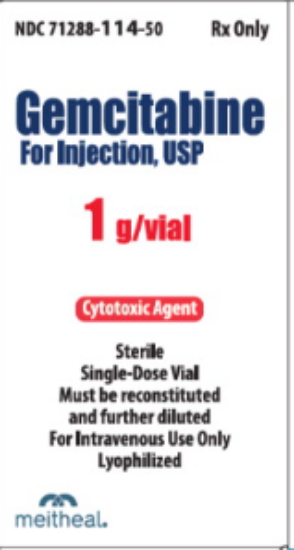 Picture of GEMCITABINE 1GM 1