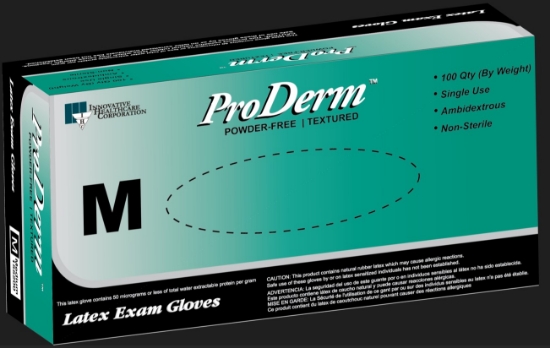 Picture of GLOVES PRODERM SM 100/BX