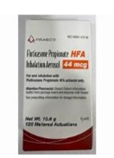 Picture of FLUTICASONE PROPIONATE HFA 44MCG IS CL 120