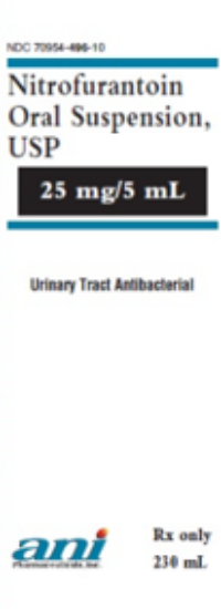 Picture of NITROFURANTOIN 25MG/5ML OS YL 230ML