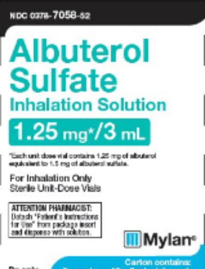 Picture of ALBUTEROL SULFATE 1.25MG/3ML IS 25
