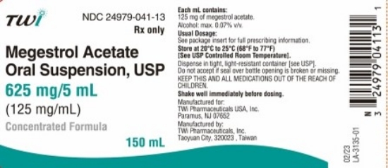Picture of MEGESTROL ACETATE 625MG/5ML OS WH 150ML