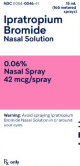 Picture of IPRATROPIUM BROMIDE .06% IS CL 15ML