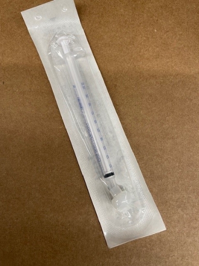 Picture of ORAL SYRINGE 1ML W/CAP CLEAR 100