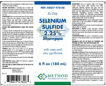 Picture of SELENIUM SULFIDE 2.25% SHAM WH 180ML