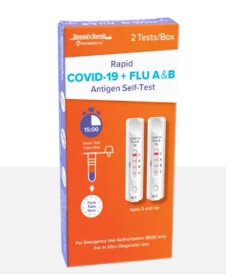 Picture of COVID/FLU OTC SPEEDY SWABS 2CT