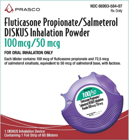 Picture of FLUTICASONE-SALMETEROL 100-50MCG AER WH  60UD