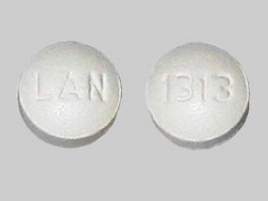 Picture of PILOCARPINE HCL 5MG TAB WH RND 100