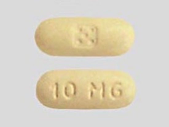 Picture of ZOLPIDEM TARTRATE 10MG TAB PY/YL OBL 100